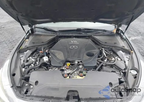2019 Infiniti Q50 3.0T Luxe z USA, uszkodzony, nr VIN JN1EV7AR4KM550426